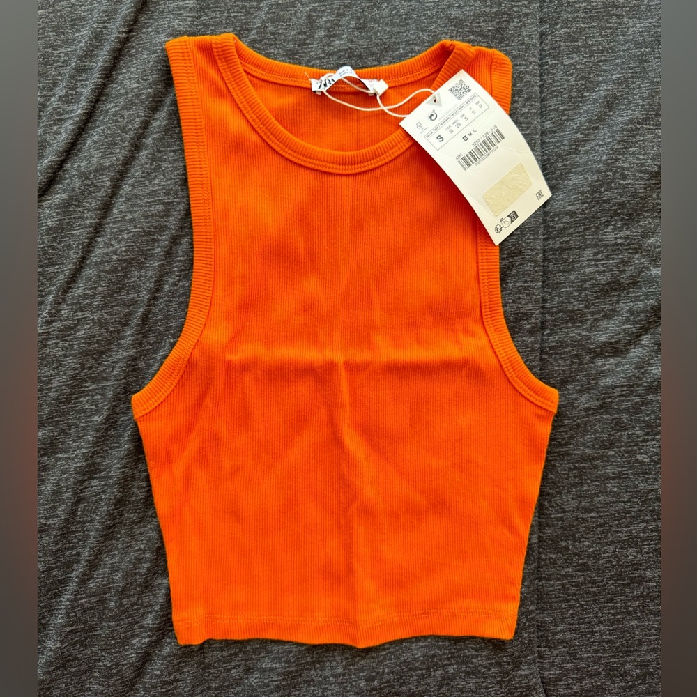 Zara crop tank